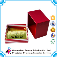 OEM shape fashion design lovely top grade jewelry paper box